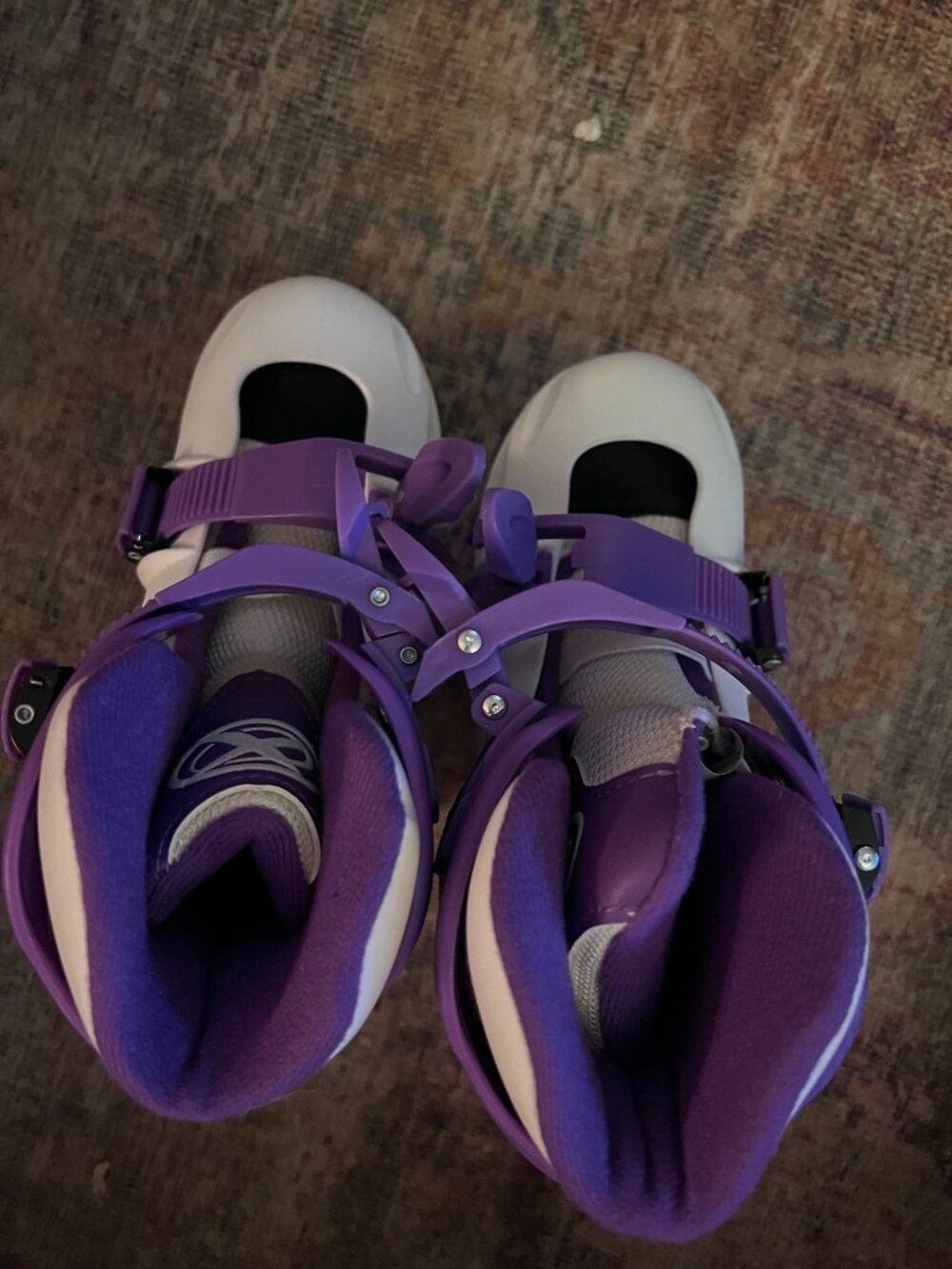 DBX Girl's Adjustable Ice Skates - Picture 5 of 7
